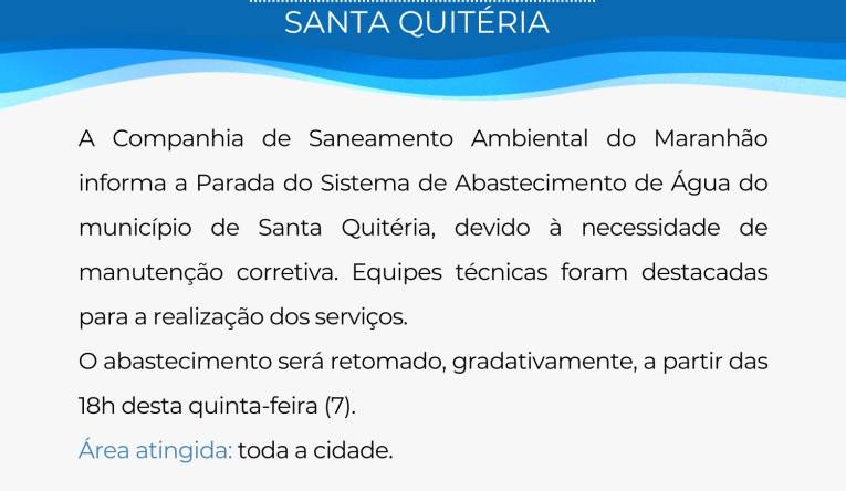 SANTA QUITÉRIA - 06.03