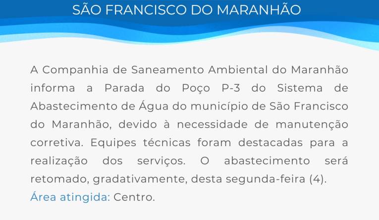 SÃO FRANCISCO DO MARANHÃO - 29.02