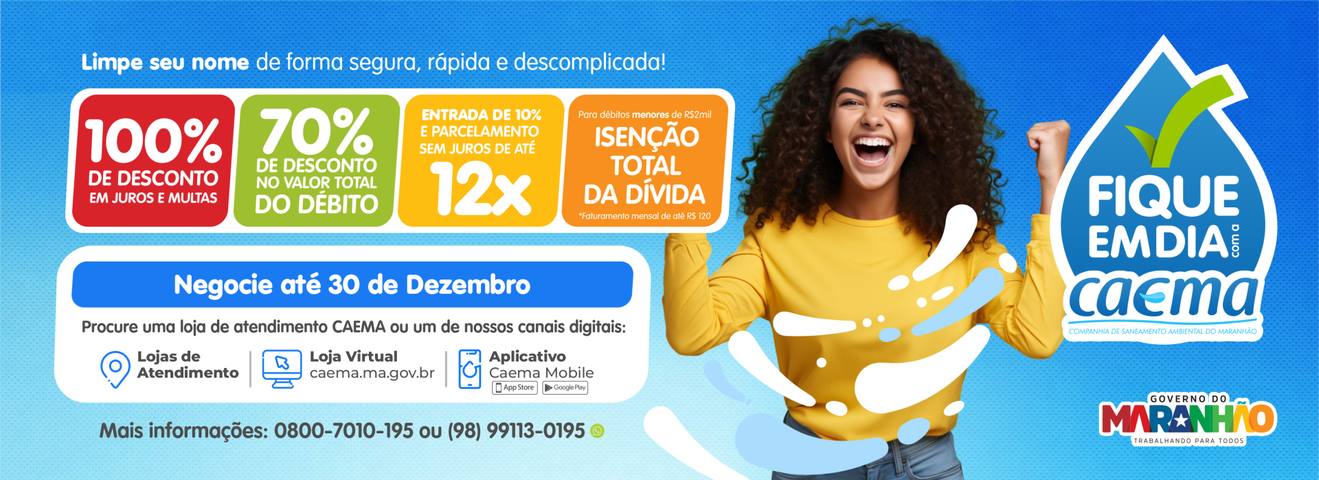 Atendimento Whatsapp está de volta