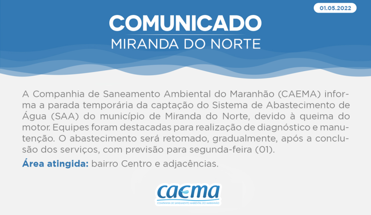 MIRANDA DO NORTE - 01.05