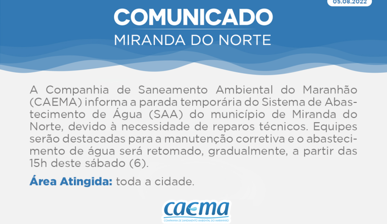 MIRANDA DO NORTE - 05.08