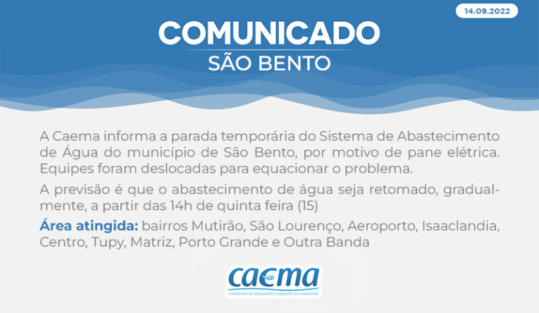 SÃO BENTO  - 14.09
