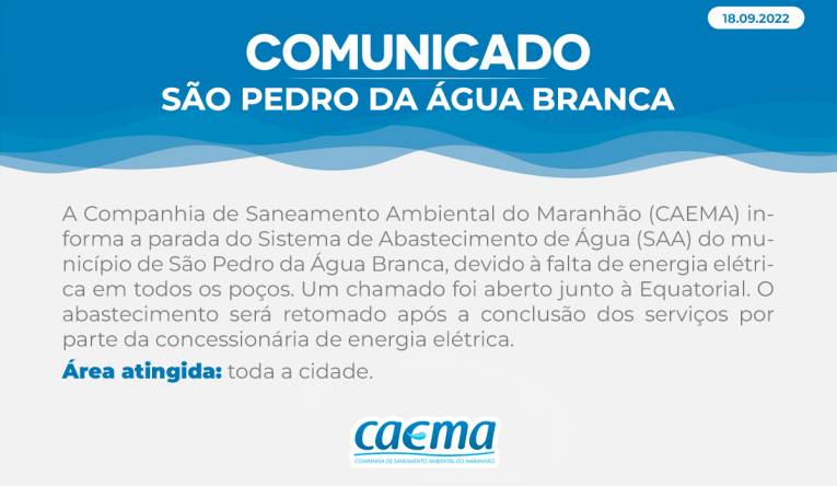 SÃO PEDRO DA ÁGUA BRANCA - 19.09
