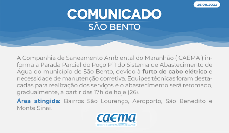 SÃO BENTO - 26.09