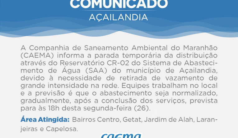 AÇAILANDIA - 26.09