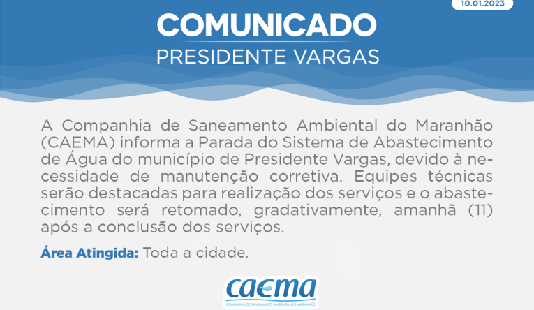 PRESIDENTE DUTRA - 10.01