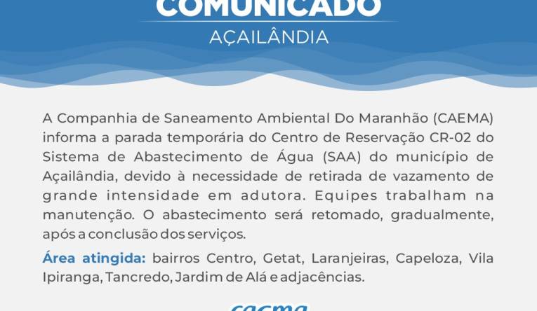 AÇAILÂNDIA - 13.01