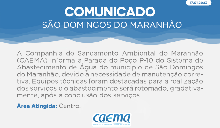 SÃO DOMINGOS DO MARANHÃO - 17.01