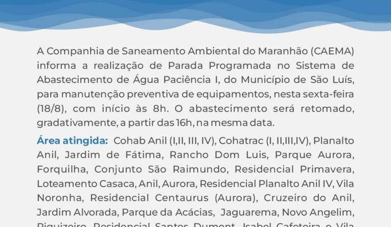 SÃO LUÍS/PACIÊNCIA  - 16.08