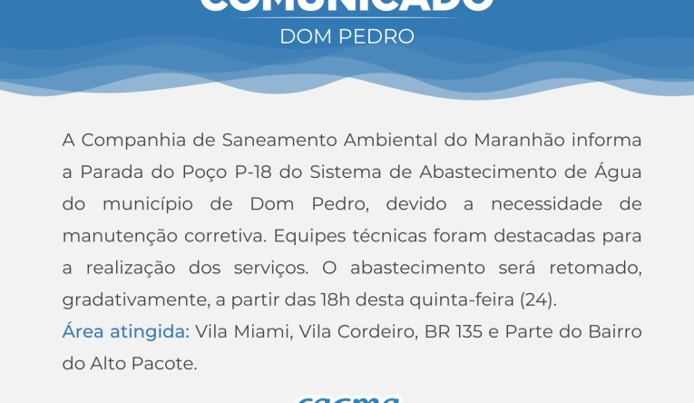 DOM PEDRO - 21.08