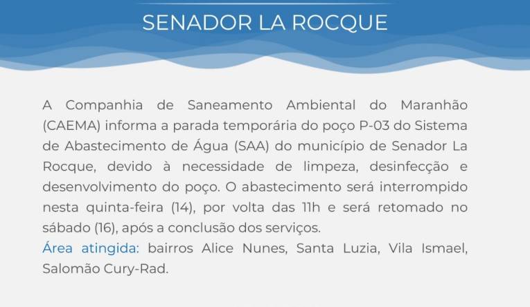SENADOR LA ROQUE - 13.09