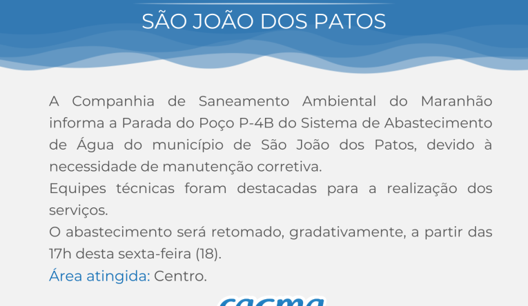 SÃO JOÃO DOS PATOS - 18.09