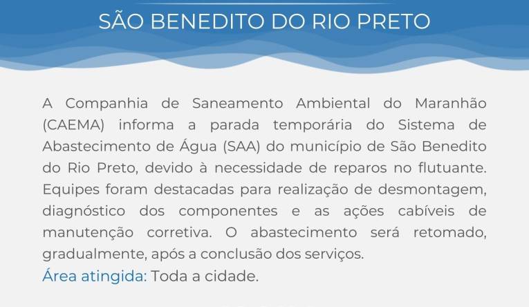 SÃO BENEDITO DO RIO PRETO - 19.09