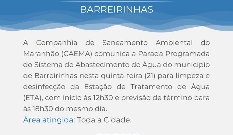 BARREIRINHAS - 20.09
