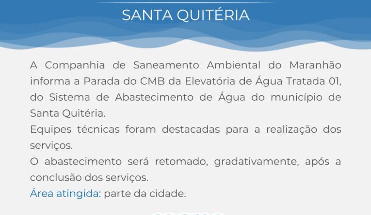 SANTA QUITÉRIA - 24.09