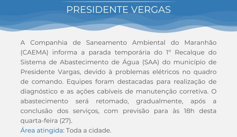 PRESIDENTE VARGAS - 27.09