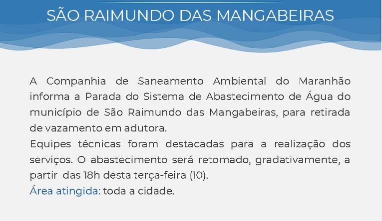 SÃO RAIMUNDO DAS MANGABEIRAS - 09.10