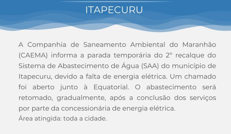 ITAPECURU - 26.10