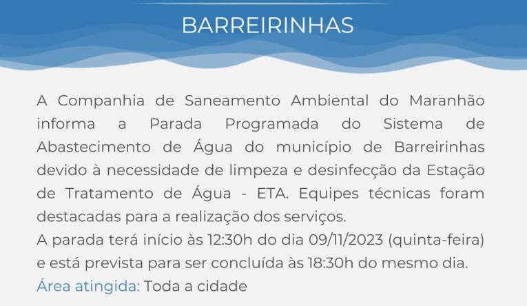 BARREIRINHAS - 08.11