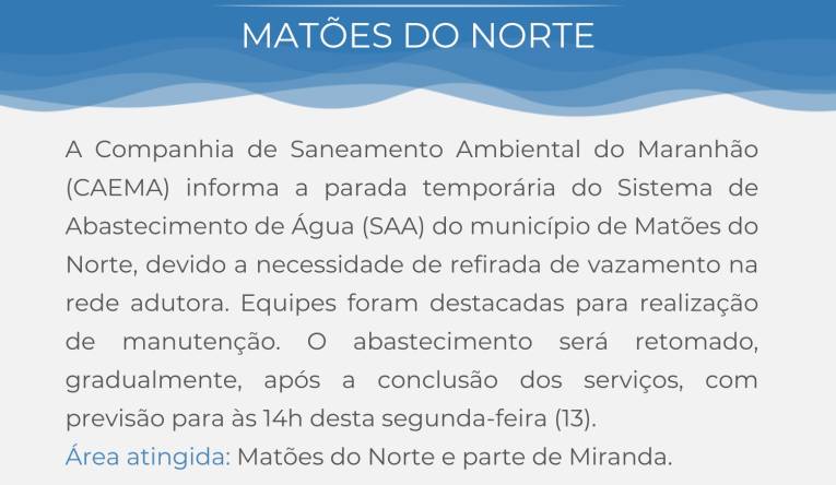 MATÕES DO NORTE - 13.11