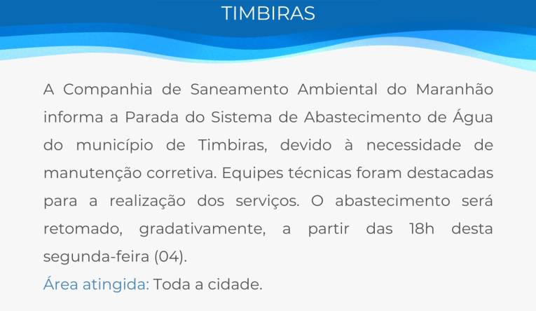 TIMBIRAS - 04.12