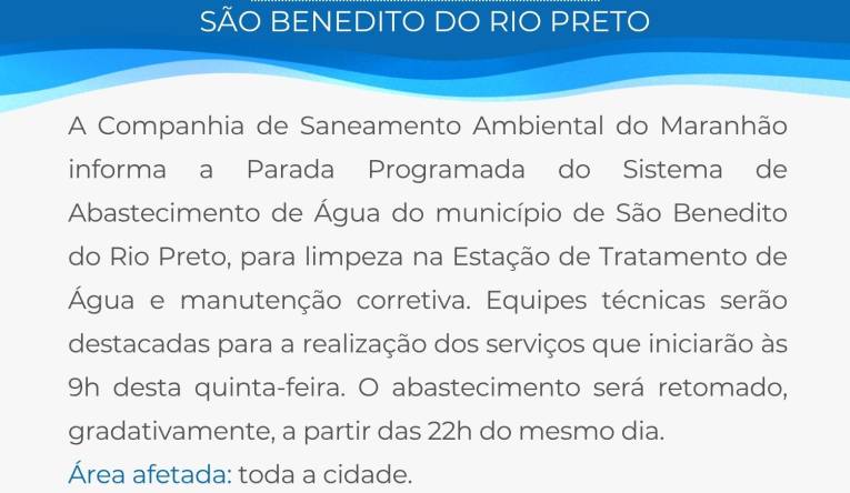 SÃO BENTO DO RIO PRETO - 14.05