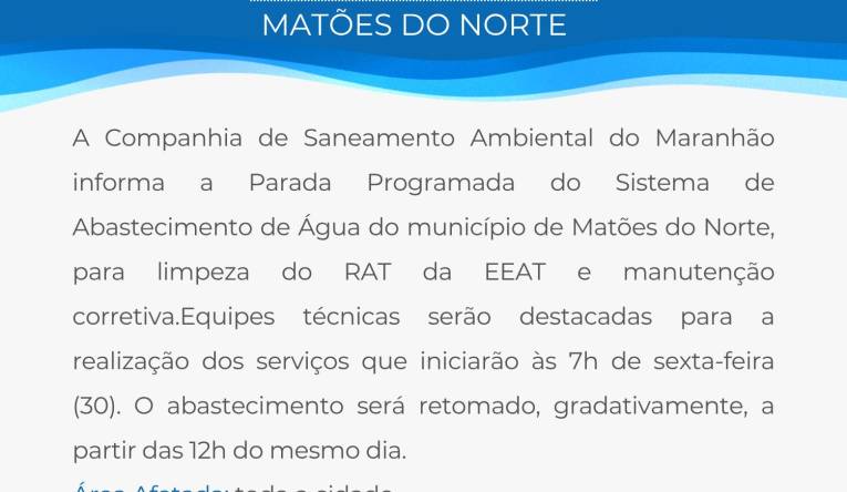 MATÕES DO NORTE - 29.05
