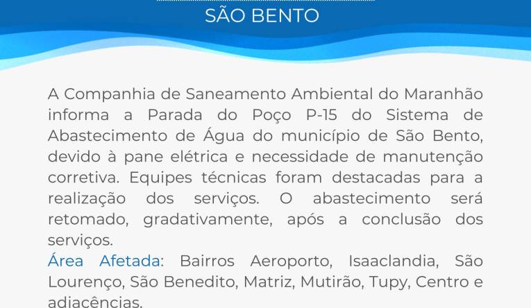 SÃO BENTO - 07.06
