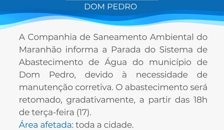 DOM PEDRO - 16.06