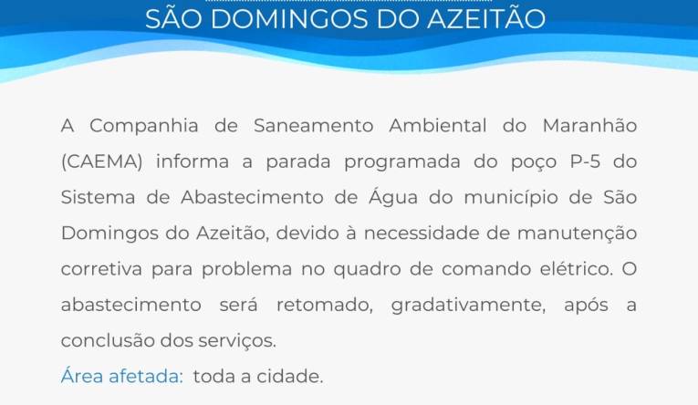 SÃO DOMINGOS DO AZEITÃO - 11.01