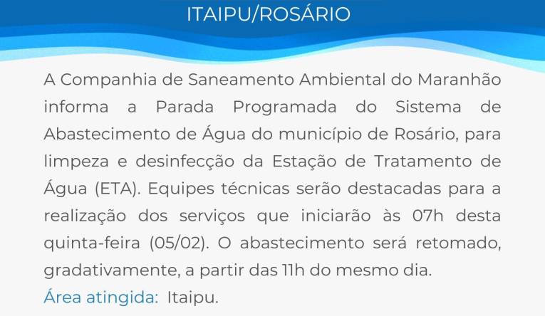 ITAIPU / ROSÁRIO - 04.02