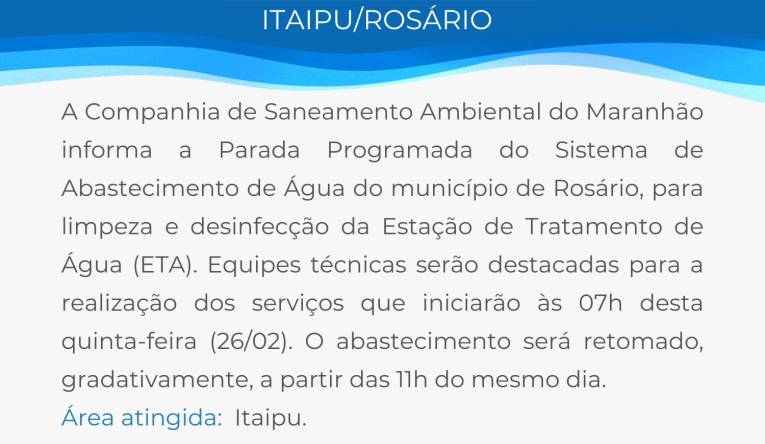 ITAIPU/ROSÁRIO - 25.02