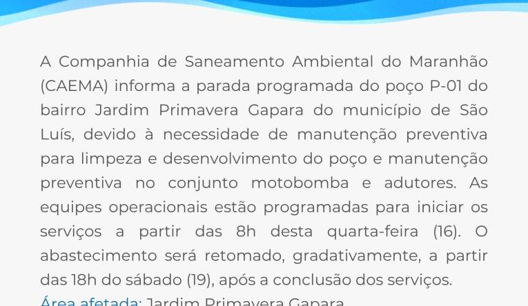 SÃO LUÍS / GAPARA - 15.09