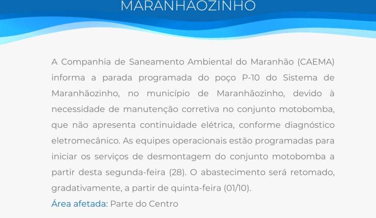 MARANHÃOZINHO - 25.09