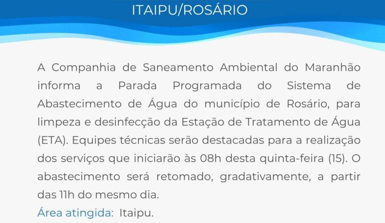 ITAIPU/ROSÁRIO - 13.10