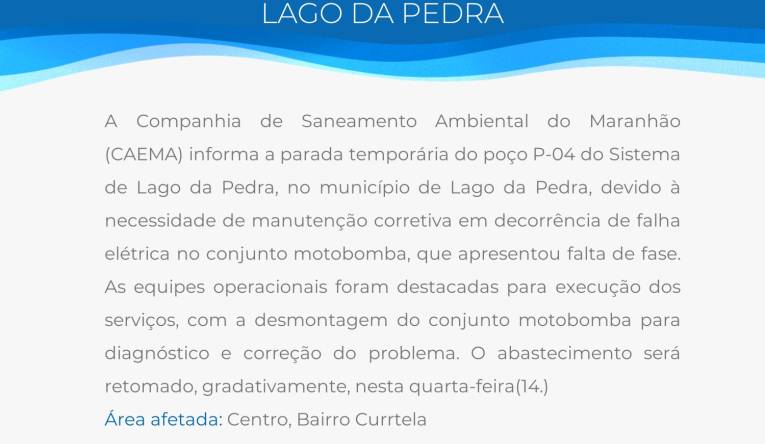 LAGO DA PEDRA - 13.10