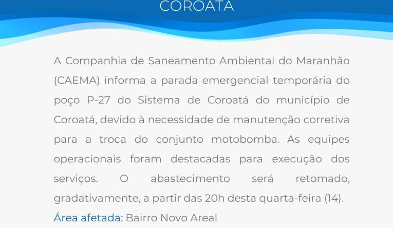 COROATÁ - 14.10
