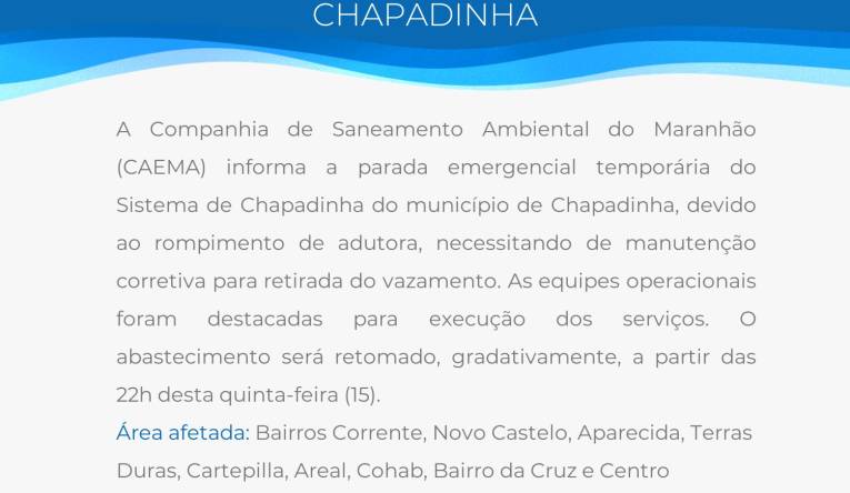 CHAPADINHA - 15.10