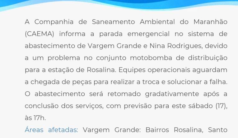 VARGEM GRANDE / NINA RODRIGUES - 16.10
